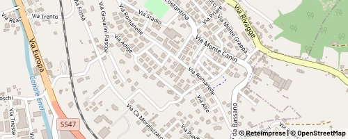 Mappa Pove del Grappa