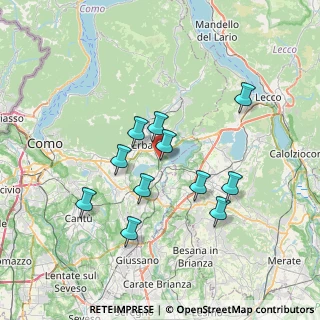 Mappa Via Nuova Vallassina, 22046 Merone CO, Italia (6.32182)