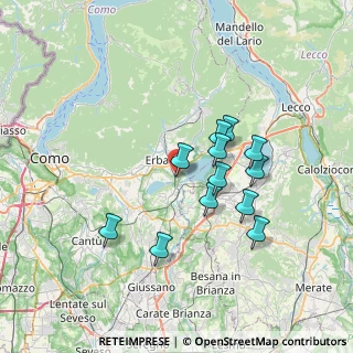 Mappa Via Nuova Vallassina, 22046 Merone CO, Italia (6.1)