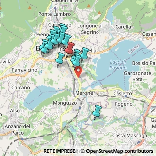 Mappa Via Nuova Vallassina, 22046 Merone CO, Italia (1.7505)