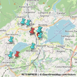 Mappa Via Nuova Vallassina, 22046 Merone CO, Italia (1.74727)
