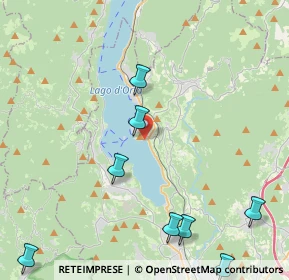 Mappa Str. di Ortello, 28016 Orta San Giulio NO, Italia (7.16)