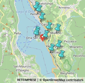 Mappa Str. di Ortello, 28016 Orta San Giulio NO, Italia (1.49545)
