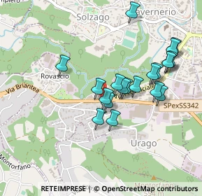 Mappa Via Briantea, 22030 Orsenigo CO, Italia (0.4235)