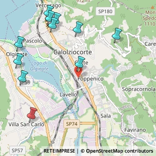 Mappa Via Paolo Vitalba, 23801 Calolziocorte LC, Italia (1.45455)