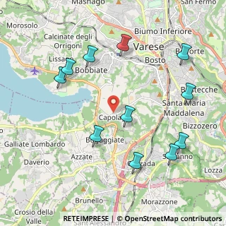 Mappa Via del Filagno, 21100 Capolago VA, Italia (2.26091)