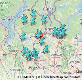 Mappa Via Armando Diaz, 21046 Malnate VA, Italia (13.374)