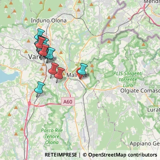 Mappa Via Armando Diaz, 21046 Malnate VA, Italia (4.40625)