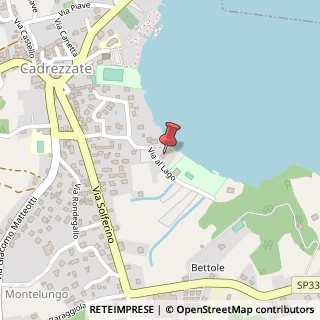 Mappa Via Al Lago, 283, 21062 Cadrezzate, Varese (Lombardia)