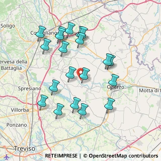 Mappa Via ai Comuni, 31020 San Polo di Piave TV, Italia (7.633)