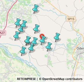 Mappa Via ai Comuni, 31020 San Polo di Piave TV, Italia (3.34643)