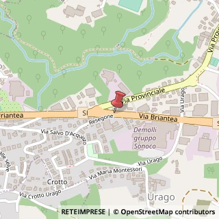 Mappa Via briantea, 22038 Tavernerio, Como (Lombardia)