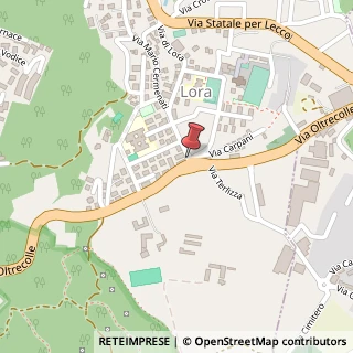 Mappa Via di Lora, 64, 22100 Como, Como (Lombardia)