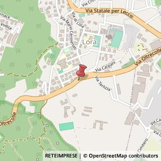 Mappa Via Oltrecolle, 62, 22100 Como, Como (Lombardia)