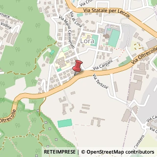 Mappa Via Oltrecolle, 37, 22100 Como, Como (Lombardia)