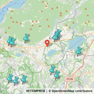 Mappa Via Castelnuovo, 22036 Erba CO, Italia (5.61)