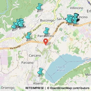 Mappa Via Castelnuovo, 22036 Erba CO, Italia (1.5025)