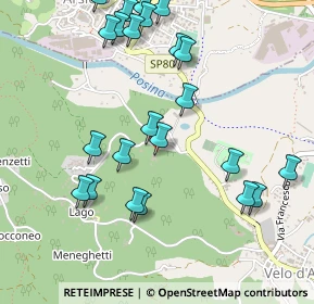 Mappa Via Montanina, 36011 Arsiero VI, Italia (0.56522)