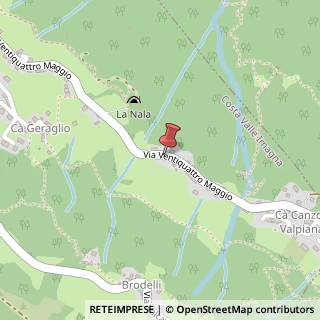 Mappa Via 24 Maggio, 32, 24030 Costa Valle Imagna, Bergamo (Lombardia)