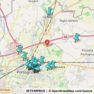 Mappa SP73, 30026 Portogruaro VE, Italia (2.486)