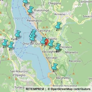 Mappa Via Miasino, 28016 Orta San Giulio NO, Italia (2.09214)