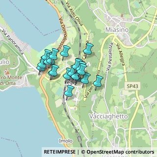 Mappa Via Miasino, 28016 Orta San Giulio NO, Italia (0.25909)