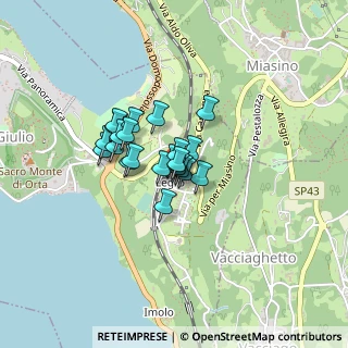 Mappa Via Lunati, 28016 Orta San Giulio NO, Italia (0.24783)