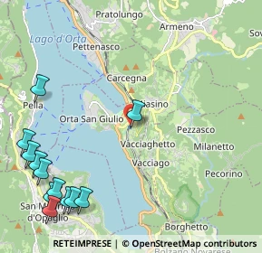 Mappa Via Lunati, 28016 Orta San Giulio NO, Italia (3.02417)