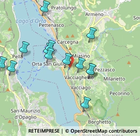 Mappa Via Lunati, 28016 Orta San Giulio NO, Italia (2.06786)