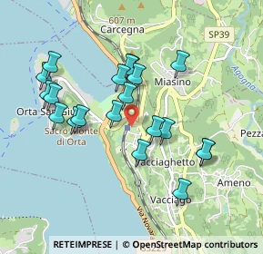 Mappa Via Lunati, 28016 Orta San Giulio NO, Italia (0.867)