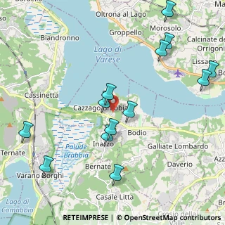 Mappa Via del Sasso, 21020 Cazzago Brabbia VA, Italia (2.35231)
