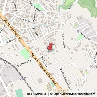 Mappa Via Damiano Chiesa,  8, 21046 Malnate, Varese (Lombardia)