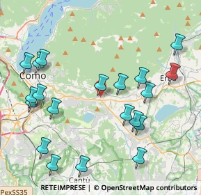 Mappa Via Aldo Moro, 22038 Tavernerio CO, Italia (4.67)