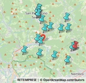 Mappa Via Solmarina, 24019 Zogno BG, Italia (3.9875)