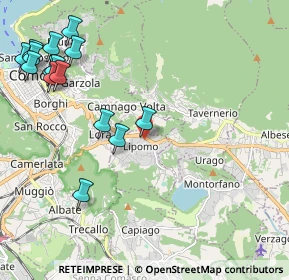 Mappa Via Alessandro Volta, 22030 Lipomo CO, Italia (2.66933)