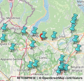 Mappa Via Alessandro Volta, 22030 Lipomo CO, Italia (10.644)