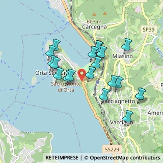Mappa Via Giuseppe Fava, 28016 Orta San Giulio NO, Italia (0.855)
