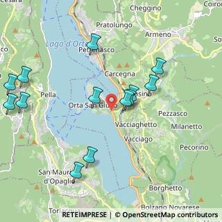 Mappa Via Giuseppe Fava, 28016 Orta San Giulio NO, Italia (2.23077)