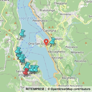 Mappa Via Giuseppe Fava, 28016 Orta San Giulio NO, Italia (2.7475)