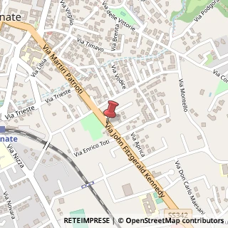 Mappa Via Kennedy, 4, 21046 Malnate, Varese (Lombardia)