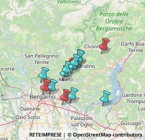 Mappa Via Angelo Giuseppe Roncalli, 24025 Gazzaniga BG, Italia (9.87462)