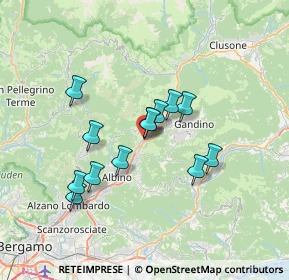 Mappa Via Angelo Giuseppe Roncalli, 24025 Gazzaniga BG, Italia (5.60154)