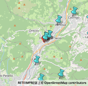 Mappa Via Angelo Giuseppe Roncalli, 24025 Gazzaniga BG, Italia (2.29333)