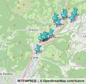 Mappa Via Angelo Giuseppe Roncalli, 24025 Gazzaniga BG, Italia (1.63)
