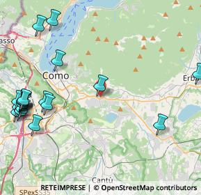 Mappa Via Rovascio, 22030 Lipomo CO, Italia (5.8115)