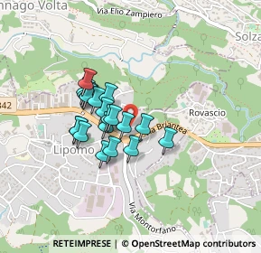 Mappa Via Rovascio, 22030 Lipomo CO, Italia (0.3075)