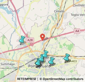 Mappa Via Bassa di Portovecchio, 30026 Portogruaro VE, Italia (2.37091)