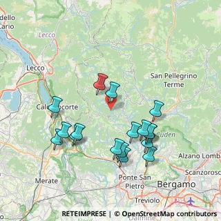 Mappa Via Cà Pietrobelli, 24038 Sant'Omobono Terme BG, Italia (7.48882)