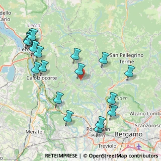 Mappa Via Cà Pietrobelli, 24038 Sant'Omobono Terme BG, Italia (10.04)