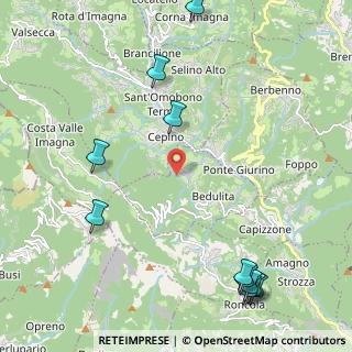 Mappa Via Cà Pietrobelli, 24038 Sant'Omobono Terme BG, Italia (2.92364)